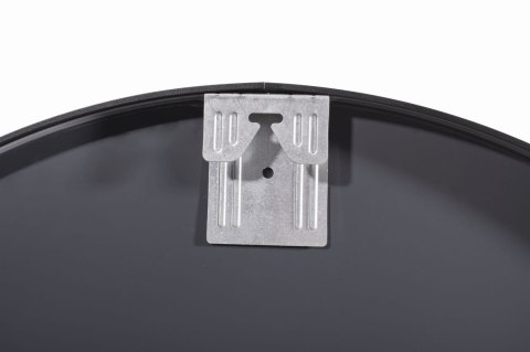 Lustro Okrągłe 50 Cm Loft Czarne Metalowa Rama Oskar