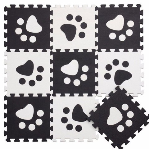 Mata piankowa puzzle EVA gruba 90x90 cm łapka Mata piankowa puzzle EVA gruba 90x90 cm łapka