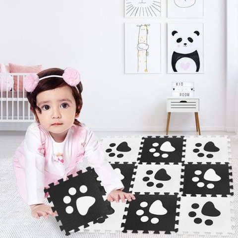Mata piankowa puzzle EVA gruba 90x90 cm łapka Mata piankowa puzzle EVA gruba 90x90 cm łapka