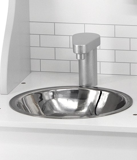 VIGA PolarB Drewniana Kuchnia z Akcesoriami Eco Gray dla Dzieci