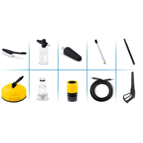 Myjka ciśnieniowa 350 bar Humberg HM-302 2500W zestaw XXL turbo