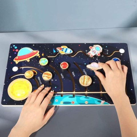 Edukacyjna Układanka Labirynt Montessori – Kosmos, Planety i Układ Słoneczny Edukacyjna Układanka Labirynt Montessori – Kosmos, Planety i Układ Słoneczny