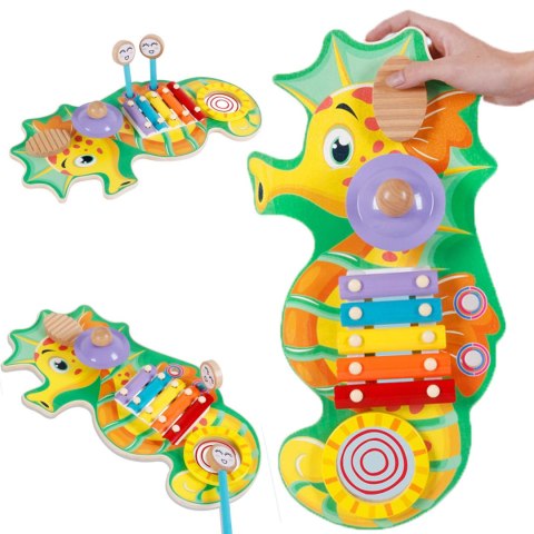 Drewniane Cymbałki Z Instrumentami Dla Dzieci 5-Tonowe Drewniane Cymbałki Z Instrumentami Dla Dzieci 5-Tonowe