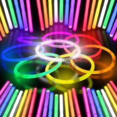 Bransoletki Fluorescencyjne Patyczki 100 Szt. – Świecące Opaski Na Imprezę Bransoletki Fluorescencyjne Patyczki 100 Szt. – Świecące Opaski Na Imprezę