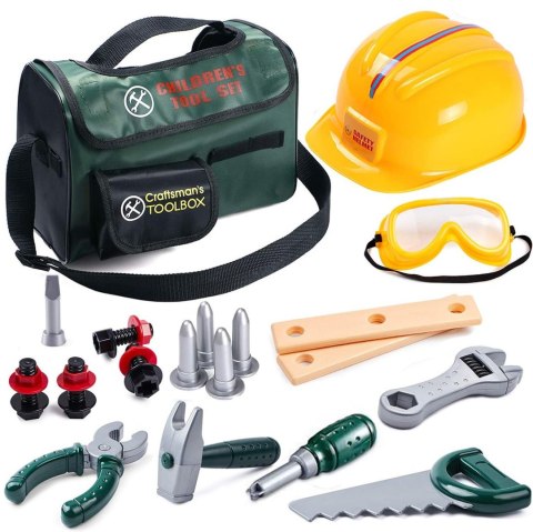 Zestaw Majsterkowicza warsztat - torba, kask Zestaw Majsterkowicza warsztat - torba, kask