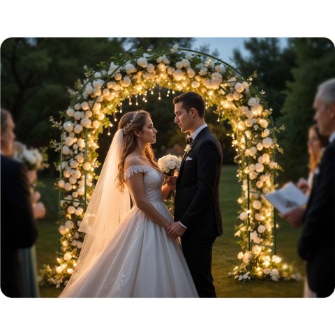 Pergola Ogrodowa Metalowa 240x140 cm Łuk – Plonos, Ciemnozielona