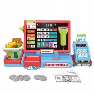 Kasa Sklepowa Dla Dzieci Kalkulator Waga Skaner, Zabawa w Sklep 3+
