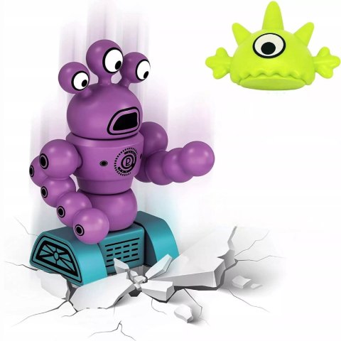 Zabawka Magnetyczna Potwory i Roboty Zestaw Konstrukcyjny 18m+