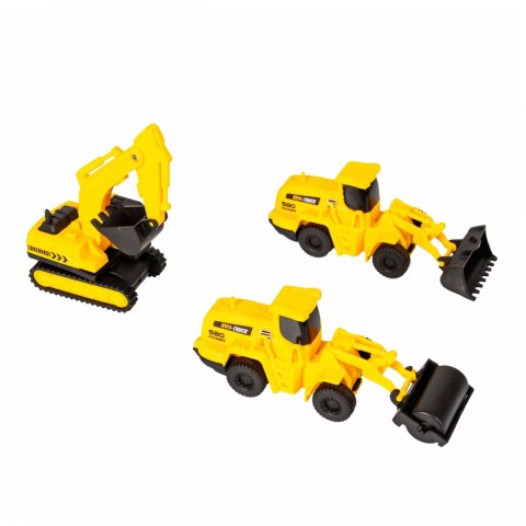 Piasek Kinetyczny 1,5kg Zestaw Budowlany Dla Dzieci - Pojazdy, Dźwig