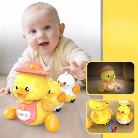 Interaktywna Kaczuszka Do Raczkowania Zabawka Edukacyjna, Sensoryczna
