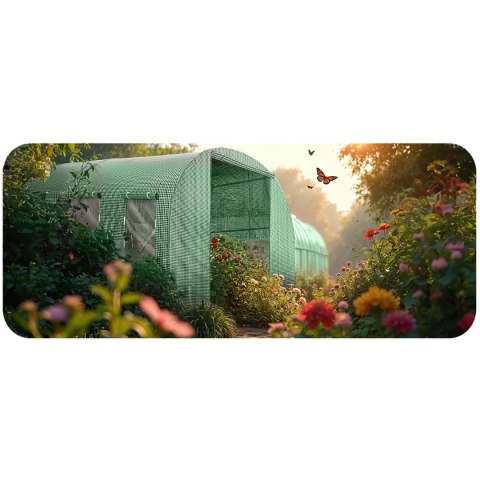 Tunel foliowy ogrodowy 2x2m 4m2 szklarnia foliak UV4 Plonos