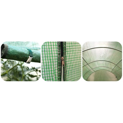 Tunel foliowy ogrodowy 2x2m 4m2 szklarnia foliak UV4 Plonos