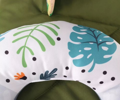 Mata Sensoryczna Edukacyjna Dla Niemowlaka Liść, Pałąki, Zabawki 0+