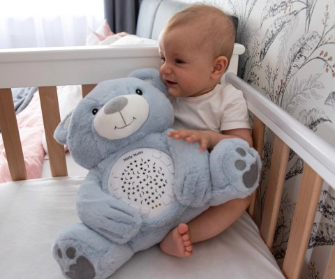 Pluszowy Miś Maskotka z Projektorem i Melodiami Milly Bear Blue
