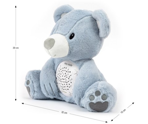 Pluszowy Miś Maskotka z Projektorem i Melodiami Milly Bear Blue