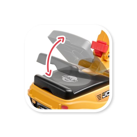 Jeździk koparka FALK JCB dla dzieci kask 360° schowek 3-7 lat
