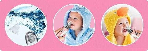 Elektryczny Aspirator Odciągacz Do Nosa NICEkids Różowy – 6 Trybów Elektryczny Aspirator Odciągacz Do Nosa NICEkids Różowy – 6 Trybów