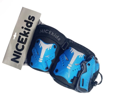 Komplet Ochraniacze NICEkids S/M - niebieskie
