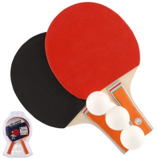 Zestaw Rakietek Do Ping-Ponga PRO SPORTS – 2 Paletki, 3 Piłeczki