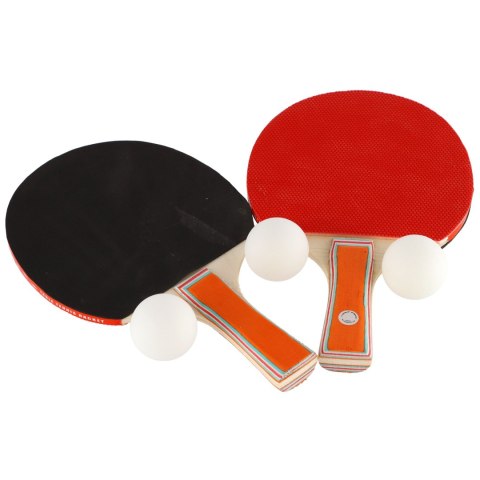 Zestaw Rakietek Do Ping-Ponga PRO SPORTS – 2 Paletki, 3 Piłeczki Zestaw Rakietek Do Ping-Ponga PRO SPORTS – 2 Paletki, 3 Piłeczki