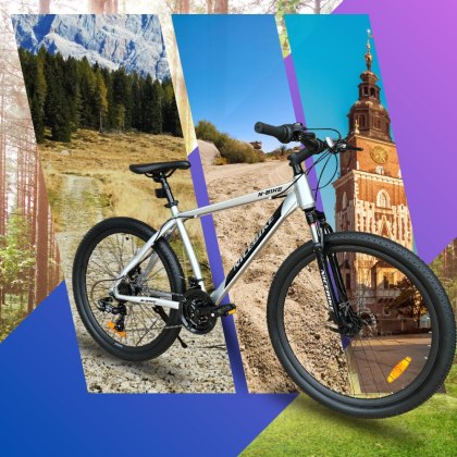 Rower Górski NICEBIKE Toxic MTB 26' - Aluminiowa Rama 18' i Osprzęt Shimano