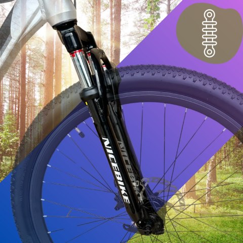 Rower Górski NICEBIKE Toxic MTB 26' - Aluminiowa Rama 18' i Osprzęt Shimano