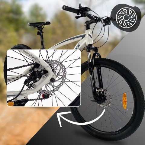 Rower Górski NICEBIKE X860 MTB 26" Shimano 21 Biegów – Hamulce Tarczowe, Rama 16" Rower Górski NICEBIKE X860 MTB 26" Shimano 21 Biegów – Hamulce Tarczowe, Rama 16"