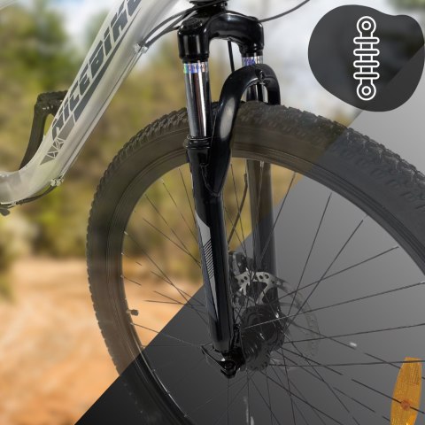 Rower Górski NICEBIKE X860 MTB 26" Shimano 21 Biegów – Hamulce Tarczowe, Rama 16" Rower Górski NICEBIKE X860 MTB 26" Shimano 21 Biegów – Hamulce Tarczowe, Rama 16"