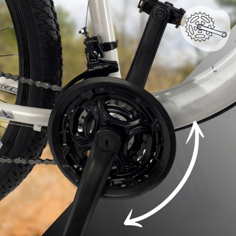 Rower Górski NICEBIKE X860 MTB 26" Shimano 21 Biegów – Hamulce Tarczowe, Rama 16" Rower Górski NICEBIKE X860 MTB 26" Shimano 21 Biegów – Hamulce Tarczowe, Rama 16"