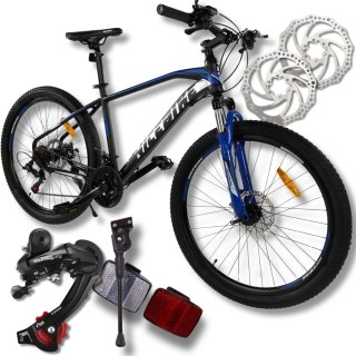 Rower Górski NICEBIKE X860 MTB 26'' - Stalowa Rama 18" i Osprzęt Shimano