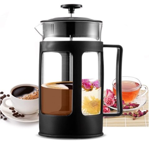 French Press Zaparzacz do Kawy i Herbaty – Szklany Dzbanek 600 ml French Press Zaparzacz do Kawy i Herbaty – Szklany Dzbanek 600 ml