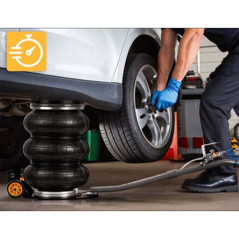 Podnośnik Pneumatyczny 3,5T Bałwanek Humberg 15-40cm Poduszka