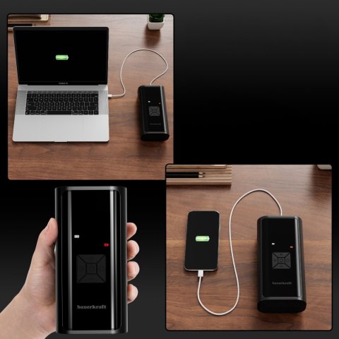 Kompresor Pompka Samochodowa 150 PSI Bezprzewodowa 6000mAh