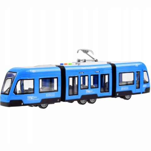 Tramwaj Miejski Interaktywny Dla Dzieci – Realistyczny Model, Otwierane Drzwi, 44 Cm
