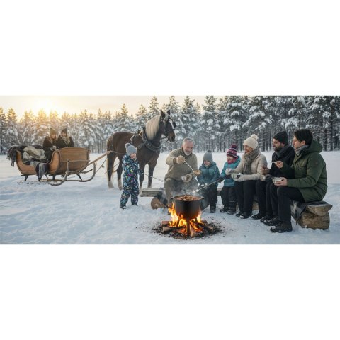 Kociołek Żeliwny 8L Garnek Myśliwski, Pieczonki Na Ognisko + Przepisy