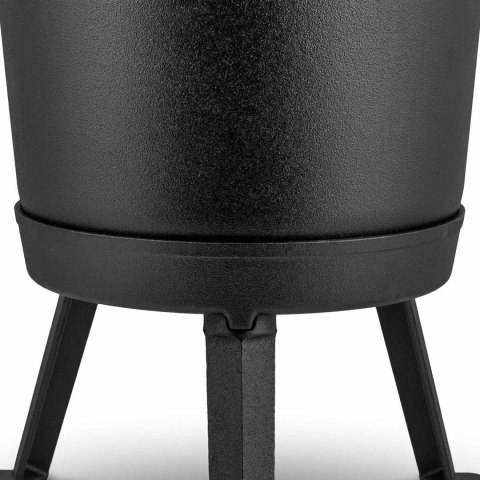 Kociołek żeliwny 8L garnek z patelnią grill na ognisko przepisy