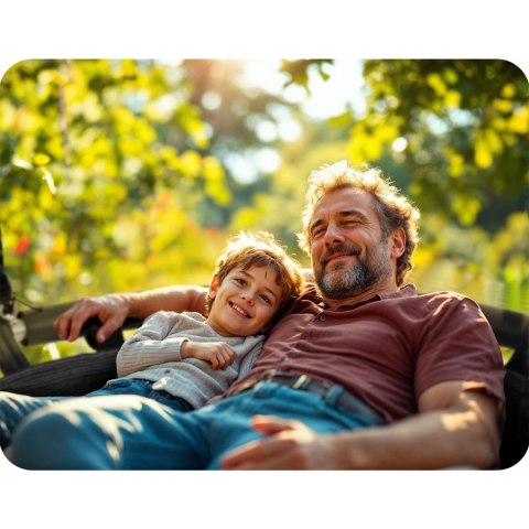 Huśtawka Bocianie Gniazdo 120 cm Neo-Sport Ogrodowa XXL 150 kg Czarna