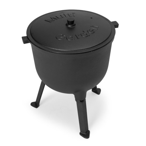 Kociołek żeliwny emaliowany 10L MultiGarden garnek na ognisko grill