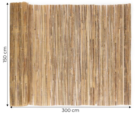 Mata bambusowa 150x300 cm osłona balkon ogrodzenie taras MultiGarden