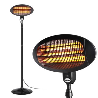 Ogrzewacz Tarasowy Elektryczny 2000W Bauerkraft Promiennik