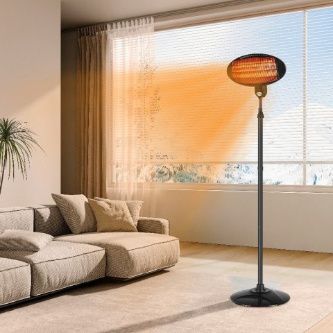 Ogrzewacz Tarasowy Elektryczny 2000W Bauerkraft Promiennik