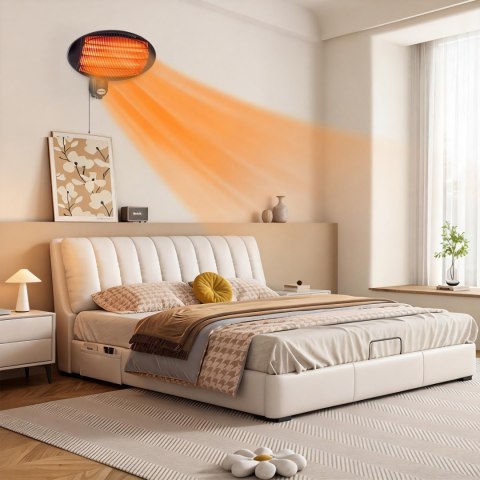 Ogrzewacz Tarasowy Elektryczny 2000W Bauerkraft Promiennik