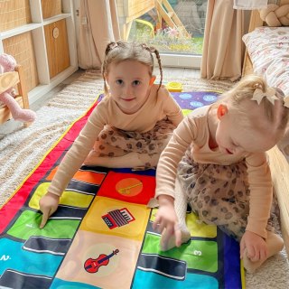 Mata Muzyczna Pianinko Woopie Interaktywna Dla Dzieci 10 Klawiszy