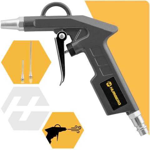 Zestaw Narzędzi Pneumatycznych 18w1 Humberg Do Kompresora Wąż Pistolety