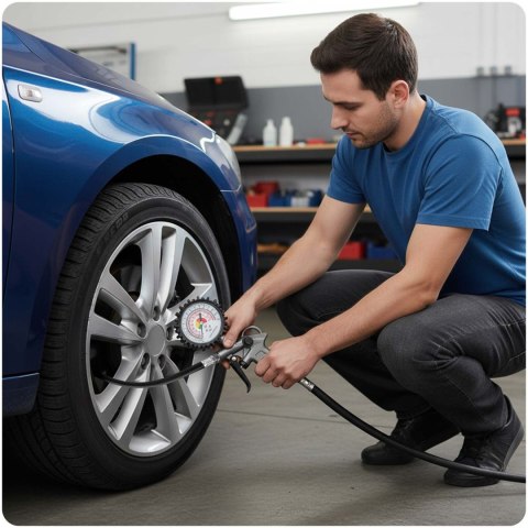 Zestaw Narzędzi Pneumatycznych 18w1 Humberg Do Kompresora Wąż Pistolety