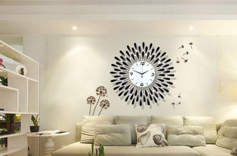 DUŻY ZEGAR ŚCIENNY - NOWOCZESNY DESIGN DUŻY ZEGAR ŚCIENNY - NOWOCZESNY DESIGN
