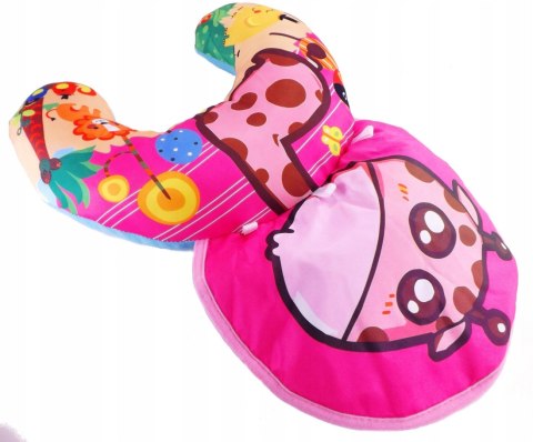 Wałek Poduszka Stabilizacyjna Grzechotki Żyrafa Różowa – Huanger
