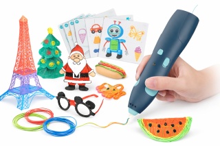 Długopis 3D Woopie Drukarka 3D Dla Dzieci Bezpieczny Wkład USB Szablony