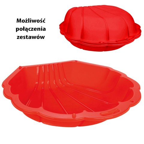 Piaskownica Muszelka Woopie - 3w1 Basen i Suchy Basen dla Dzieci