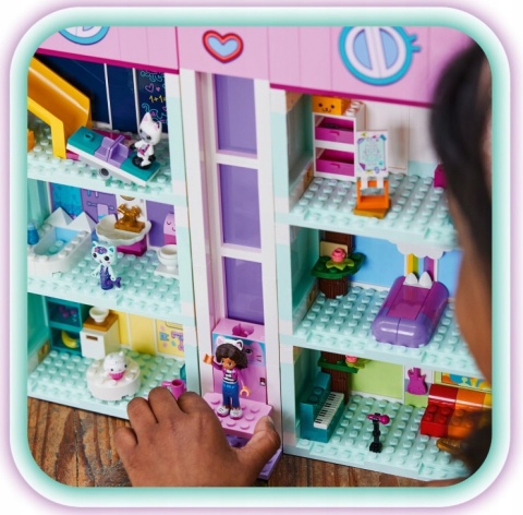 LEGO 10788 Koci Domek Gabi Gabby's Dollhouse Domek 498el 4+